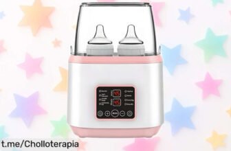 Calientabiberones y esterilizador automático 2 en 1, el super chollo que hará tu vida con bebé más fácil y lo tienes a un precio muy bajo, ¡aprovéchalo ya!