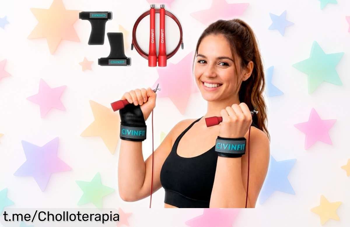 Calleras de fibra de carbono para Crossfit y comba ligera: entrenar a tope protegiendo muñecas con un pack brutal ¡y el precio está tirado! No te quedes sin las tuyas.
