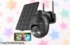 Cámara de vigilancia WiFi exterior YESKAMOU 2K con visión nocturna color, ¡ahora a precio loco! Control total y sin falsas alarmas, no te quedes sin la tuya antes que se agote.