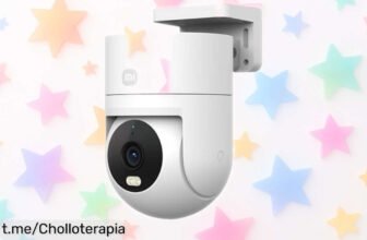 Cámara exterior Xiaomi CW300 con visión día y noche a un precio espectacular, vigila cada rincón mientras te ofrece tranquilidad total. ¡No dejes pasar esta oferta increíble!