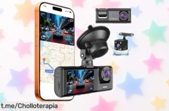 Cámara para el coche con 3 lentes y grabación 4K: máxima seguridad, ultra visión nocturna y control desde tu móvil. Un chollazo que no puedes dejar escapar hoy mismo.