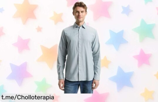 Camisa de hombre Tom Tailor que sienta genial y aguanta todo el día a un precio increíble: no dejes pasar esta oportunidad para lucir espectacular en cualquier ocasión.