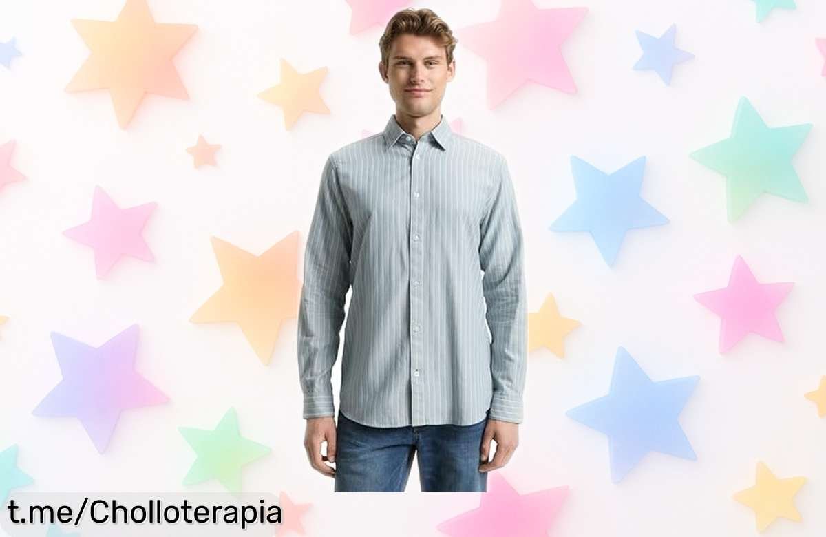 Camisa de hombre Tom Tailor que sienta genial y aguanta todo el día a un precio increíble: no dejes pasar esta oportunidad para lucir espectacular en cualquier ocasión.