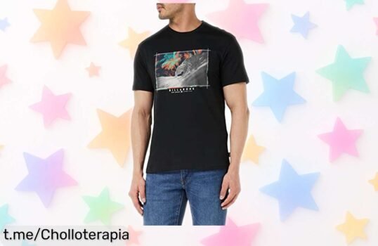 Camiseta Billabong Barrel para hombre a precio regalado: ¡dale caña a tus deportes y mejora tu rendimiento ya! Esta oferta no se repite, ¡no te lo pierdas!
