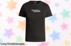 Camiseta Red Bull Racing x Pepe Jeans que resalta tu figura a un precio de ganga, ¡aprovéchala antes de quedarte sin la tuya y luce fabulosamente única!