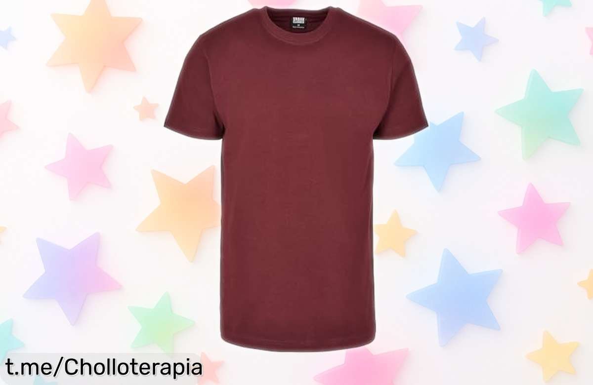 Camiseta básica Urban Classics para hombre a precio loco: un montón de colores que encajan con tu estilo ¡No te quedes sin la tuya y marca tendencia ya!