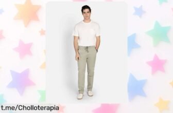 Camiseta de algodón y lino con bolsillo de Cotton-Linnen a precio regalado: ¡Llévala hoy y siente la frescura en tu día a día!