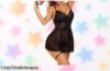 Camisón de encaje con ligueros RSLOVE para noches especiales; precio rebajado que no vas a poder dejar pasar, ¡decídete y despierta la pasión ya!