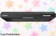 Campana extractora bajo encimera COMFEE SLIF1760 con súper succión, ¡ahora a un precio increíble que no podrás ignorar! Acelera la compra y di adiós al humo en tu cocina.