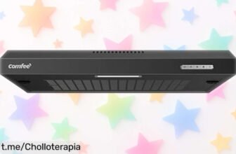 Campana extractora bajo encimera COMFEE SLIF1760 con súper succión, ¡ahora a un precio increíble que no podrás ignorar! Acelera la compra y di adiós al humo en tu cocina.