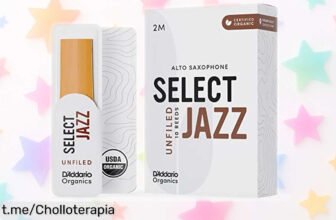 Cañas para saxofón alto D’Addario Orgánico Select Jazz: sonido de calidad al mejor precio, ¡aprovéchalo antes que se agoten y toca como los grandes!