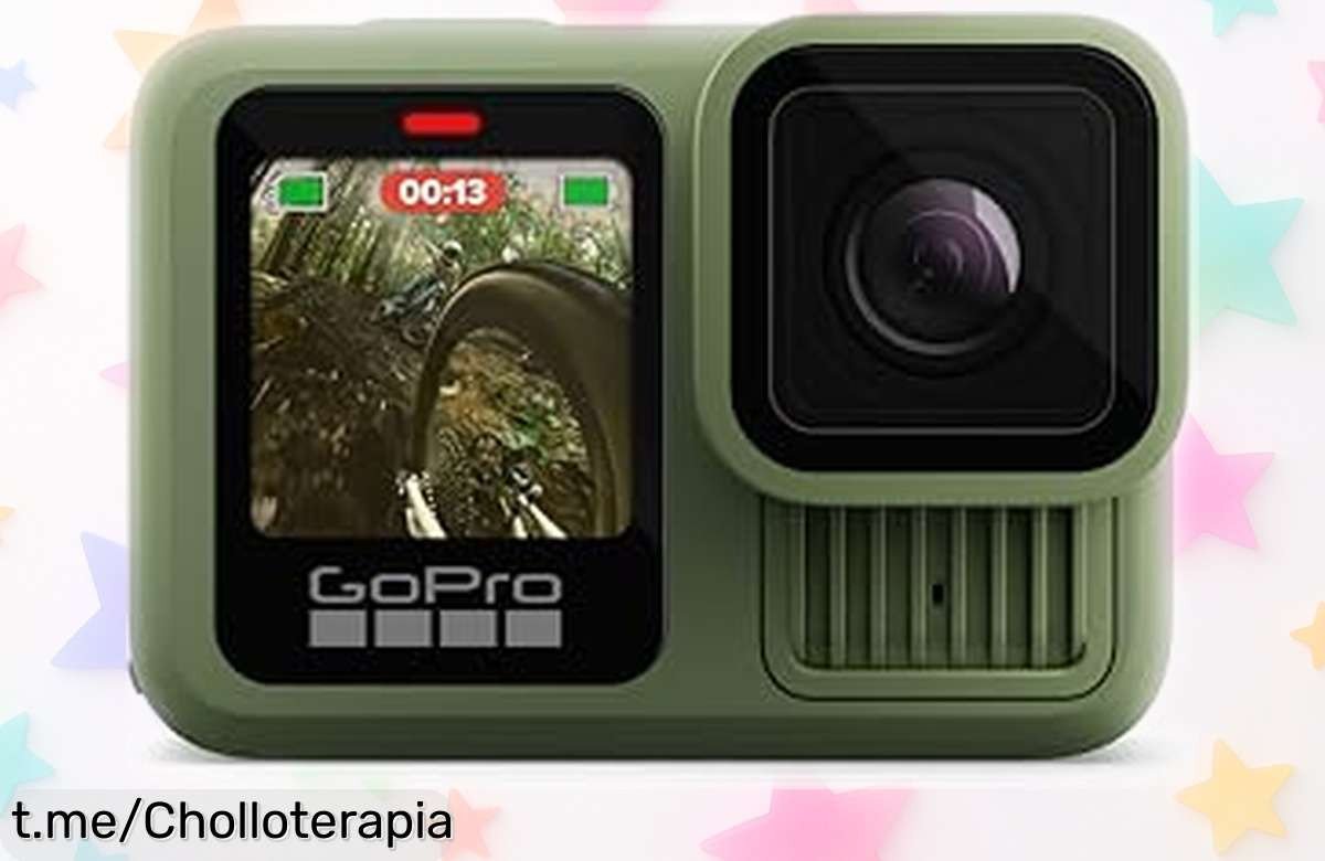 Captura tus aventuras con la GoPro HERO13 Black: cámara 5.3K a precio tirado y resistente hasta 10 metros, ¡no dejes escapar este ofertón que te hará vivir momentos únicos!