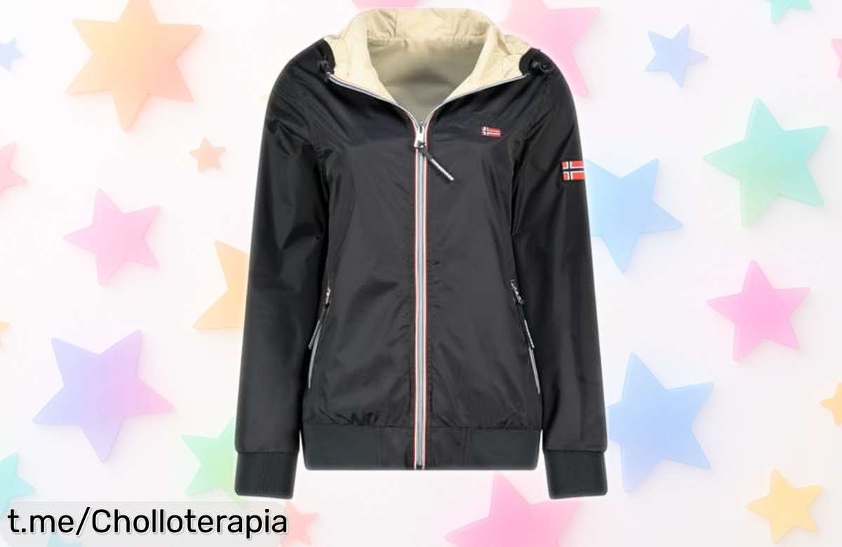 Cazadora super ligera Geographical Norway: calidad top y precio de escándalo, ¡no te quedes sin la tuya antes de que se agote!