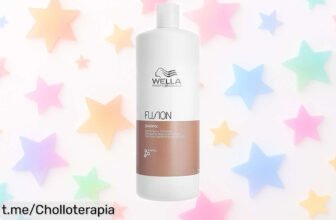 Champú Wella Professionals FUSION que repara y brilla tu pelo dañado, ahora a un precio de escándalo para lucir una melena espectacular sin esfuerzo. ¡No te lo pierdas!