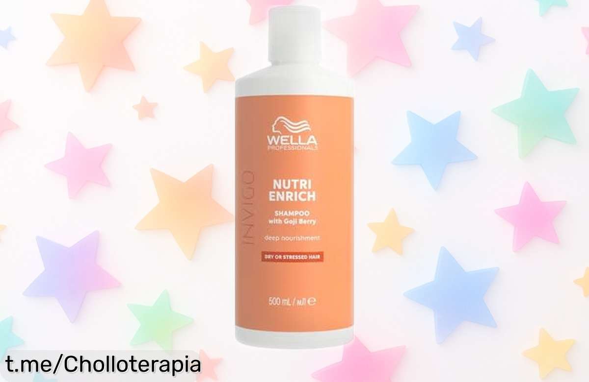Champú Wella Professionals Invigo Nutre Enrich para pelo seco: cabello radiante con nutrientes que lo reviven al instante, ¡no te pierdas este preciosísimo chollo!