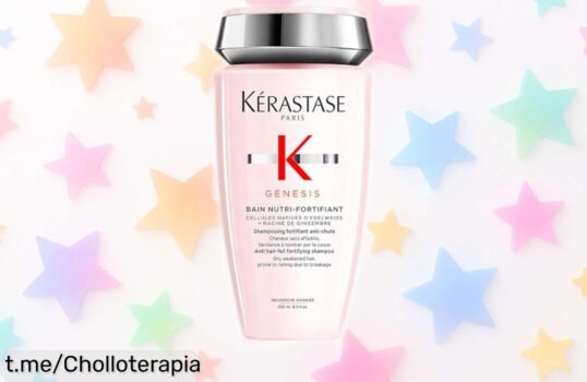 Champú fortificante Kérastase Genesis para pelo débil y seco a precio rebajado – dale fuerza a tu melena y despídete de la caída, ¡aprovéchalo ya!