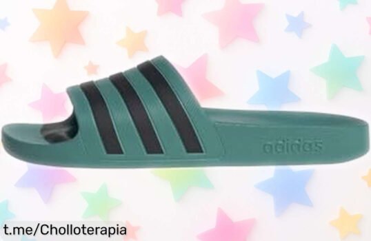 Chanclas Adidas Adilette Aqua a un precio de escándalo: secan rapidísimo y son perfectas para tu verano relajado. ¡No te quedes sin las tuyas, el calor no espera!