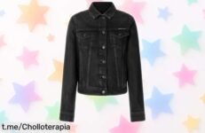Chaqueta fina Pepe Jeans para mujer, el ofertón vintage que sienta de maravilla y te hará lucir espectacular; no dejes pasar esta oportunidad única en tu armario.