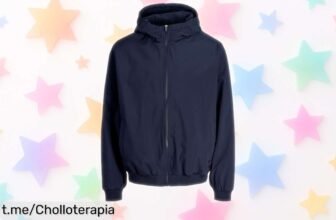 Chaqueta ligera con capucha Jack & Jones Jjecharge, un ofertón irresistible para disfrutar cada día y lucir siempre genial. ¡No dejes pasar esta oportunidad única!
