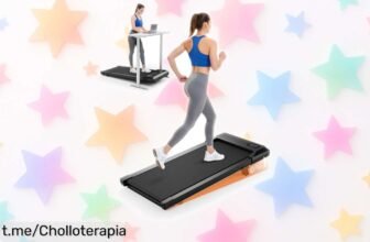 Cinta de andar Superun Raceable: corre y juega desde casa con motor silencioso a un precio rebajado que no te puedes perder, ¡obtén la tuya antes que se agoten!