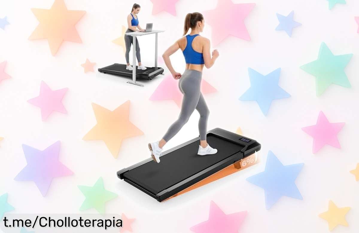 Cinta de andar Superun Raceable: corre y juega desde casa con motor silencioso a un precio rebajado que no te puedes perder, ¡obtén la tuya antes que se agoten!