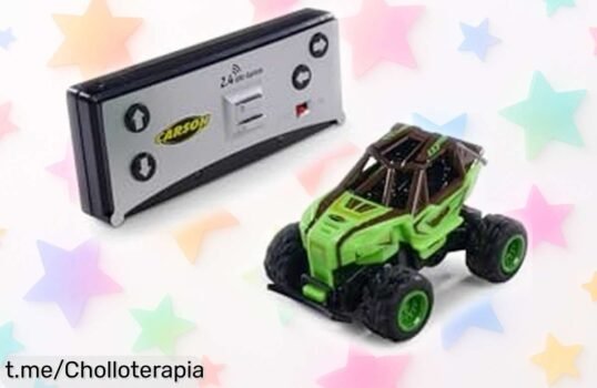Coche teledirigido Carson Nano Racer Dino Cage 2.0 RTR, diversión para todos y a un precio inmejorable: ¡no dejes escapar este chollazo que hará sonreír a los peques!