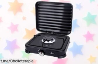 Cocina de gas portátil JATA JECG2721 para camping: ¡haciendo tus aventuras más fácil y deliciosa por un precio que ni te imaginas!
