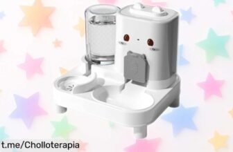 Comedero automático MagiDeal XXL para gatos y perros, ¡ofertón impresionante! Dile adiós a rellenar y disfruta de más tiempo con tu peludo amigo.