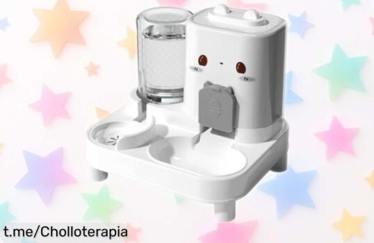 Comedero automático MagiDeal XXL para gatos y perros, ¡ofertón impresionante! Dile adiós a rellenar y disfruta de más tiempo con tu peludo amigo.