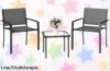 Conjunto de mesa y sillas Outsunny para terraza: un chollazo perfecto que hará tu rincón exterior ideal, ¡no te lo pierdas y transforma tus momentos al aire libre!