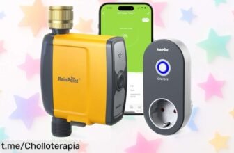 Controla tu jardín a distancia con el programador de riego WiFi Rainpoint y disfruta un precio regalado para que tus plantas brillen como nunca. ¡No te lo pierdas!