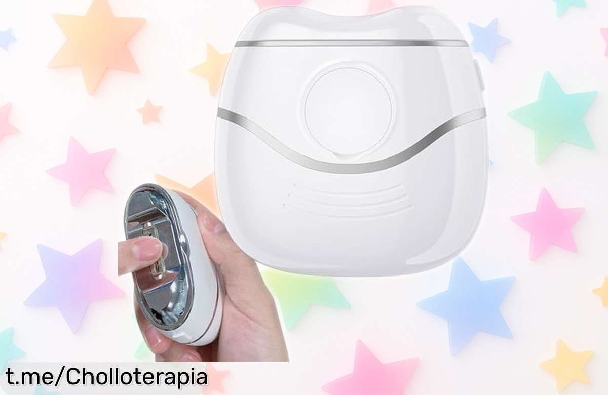 Cortaúñas eléctrico portátil que pule tus uñas sin ruidos ni tirones a un precio increíble; ¡no dejes pasar esta oportunidad y cuida tus manos hoy mismo!