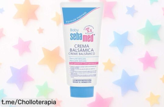 Crema balsámica Seb Baby de 300ml para cuidar la piel sensible de tu bebé, ¡rebajada a un precio increíble! No te quedes sin el mejor aliado para su dermatitis atópica.