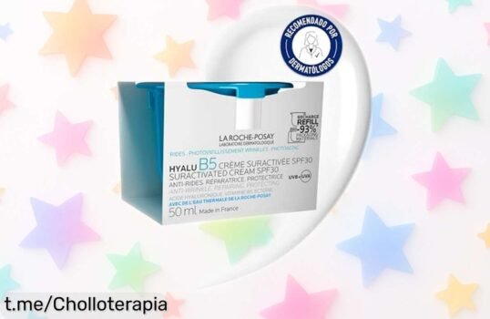 Crema facial hidratante y reafirmante La Roche-Posay Hyalu B5 con ácido hialurónico a un precio rebajado, ¡cuida tu piel mientras ahorras en grande!