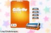 Cuchillas Gillette Fusion 5 en pack de 5: rasurado apurado para hasta 20 afeitados cada una a un precio tirado, ¡decídete ya y dile adiós al mal rato de afeitarte!