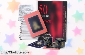 Dale vida a tus noches con el juego de dados nocturnos LuxoCare: 50 cartas y diversión al mejor precio, ¡anima tu dormitorio ahora y descubre sorpresas juntos!