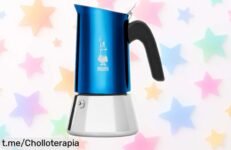Deliciosa cafetera italiana Bialetti Venus en acero inoxidable, rebajada a un precio que no puedes ignorar; ¡asegura tu café perfecto y despierta emociones cada mañana!