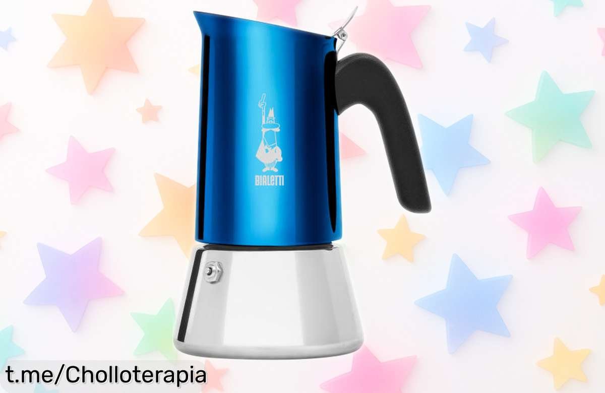 Deliciosa cafetera italiana Bialetti Venus en acero inoxidable, rebajada a un precio que no puedes ignorar; ¡asegura tu café perfecto y despierta emociones cada mañana!