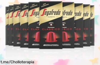 Deliciosas cápsulas de café Segafredo Zanetti compatibles con Nespresso, ¡ponle ritmo a tus mañanas y disfruta este ofertón irrepetible!