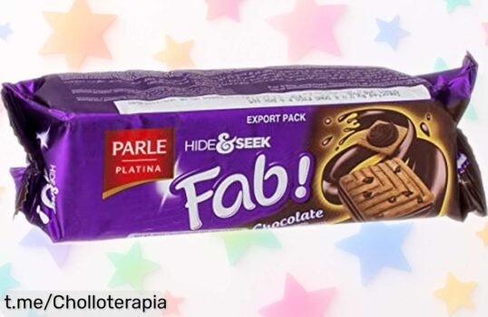 Deliciosas galletas de chocolate Parle Fab por un precio que es un auténtico chollazo: ¡no podrás dejar de comerlas y disfrutar cada bocado!