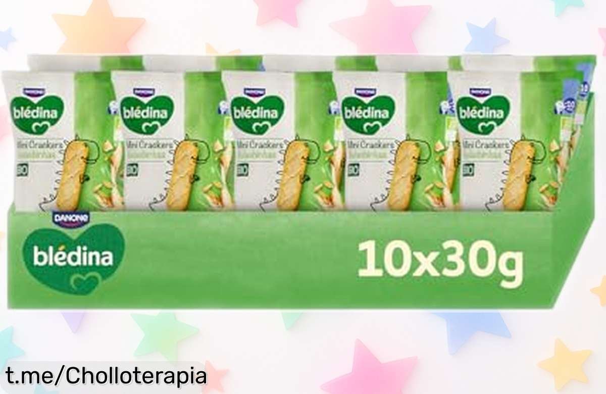 Deliciosas galletitas infantiles Blédina BIO, pack 8x30g rebajadas: ¡la oportunidad perfecta para consentir a tus peques sin azúcares ni preocupaciones! No dejes pasar este súper ofertón.