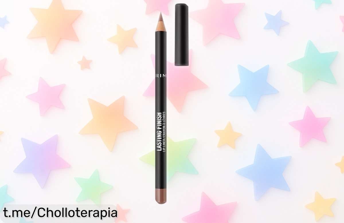 Delineador de labios Rimmel London Lasting Finish, un básico que no se mueve y dura 8 horas a un precio de ganga para lograr tu look perfecto sin preocupaciones. ¡Corre antes de que se acabe!
