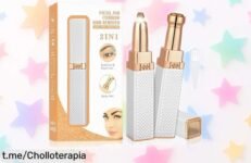 Depiladora facial 2 en 1 LOPHE a precio loco que elimina vello sin dolor ni irritación, ¡aprovéchate de este chollo antes que desaparezca!