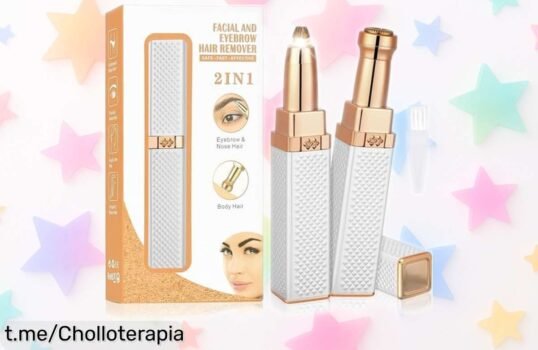 Depiladora facial 2 en 1 LOPHE a precio loco que elimina vello sin dolor ni irritación, ¡aprovéchate de este chollo antes que desaparezca!
