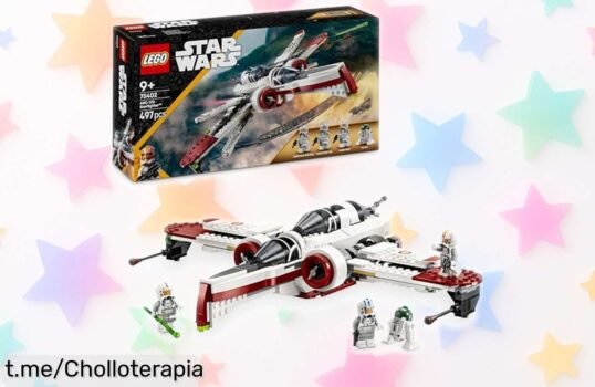 Descubre el LEGO Star Wars ARC170 con 3 pilotos y droides ¡ahora a un precio de locura! Llévalo ya y vive la emoción de La Venganza de los Sith en tu sala.