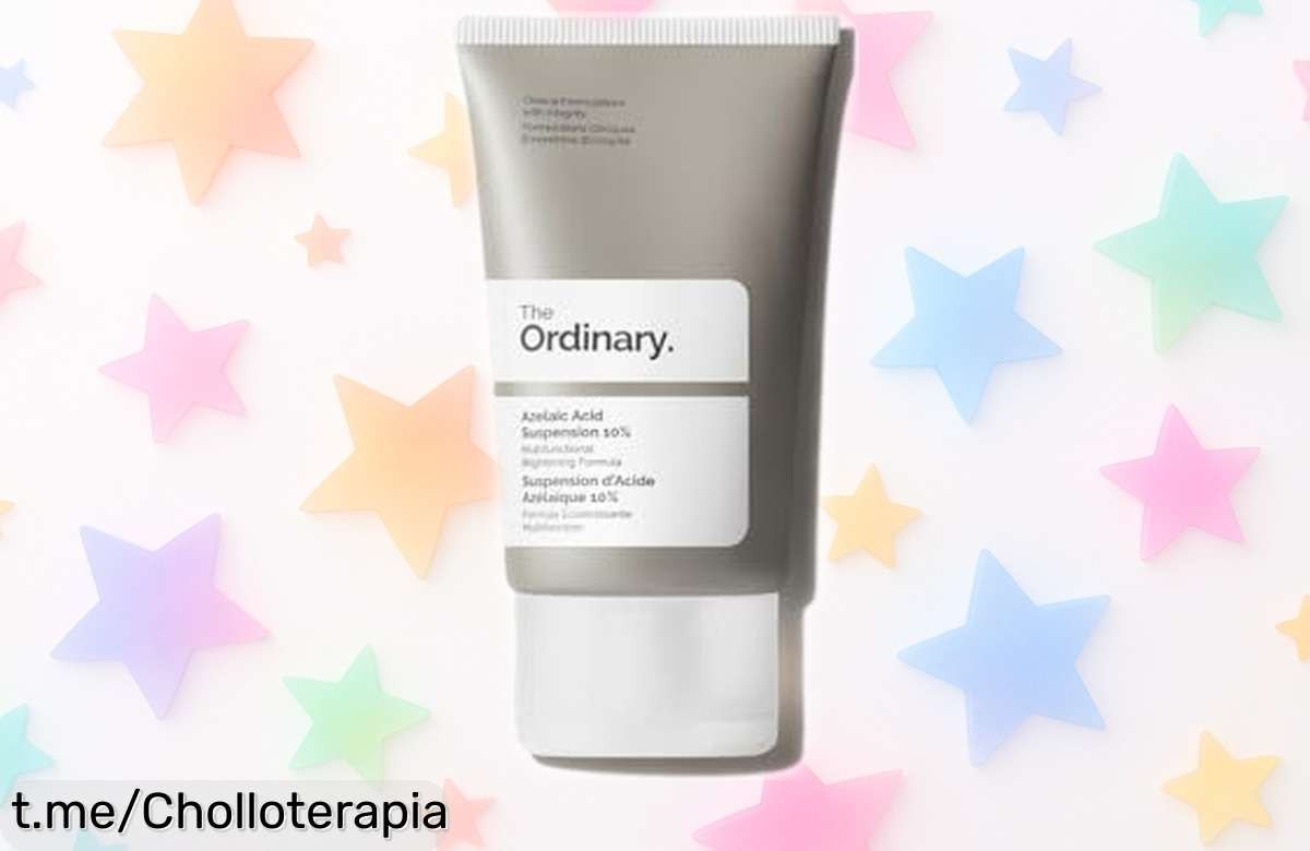 Descubre el ácido azelaico de The Ordinary, la solución perfecta para igualar tu tono facial a un precio increíble: ¡cuida tu piel sin complicaciones y despierta sonrisas cada día!