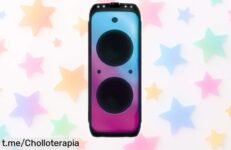 Descubre el altavoz potente Vieta Pro Party 440 para fiestas increíbles: ¡1200W de pura música y luces láser para crear el mejor ambiente! ¡No dejes pasar este chollo!