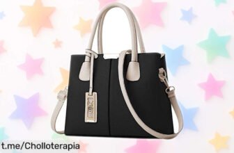 Descubre el bolso de hombro COCIFER con mucho espacio y detalles dorados, un ofertón que hará brillar tu estilo. ¡No dejes escapar esta oportunidad única!