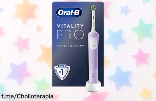 Descubre el cepillo eléctrico OralB Vitality PRO con 3 modos y temporizador, ¡rebajado a un precio de escándalo para lucir la sonrisa que siempre has querido!