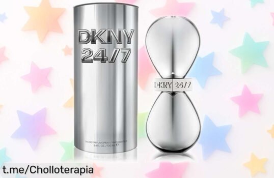 Descubre el elegante perfume floral amaderado DKNY 24/7 para mujer, ¡ofertón irresistible en 100 ml que no podrás dejar escapar! Hazlo tuyo y siente la magia neoyorquina hoy mismo.